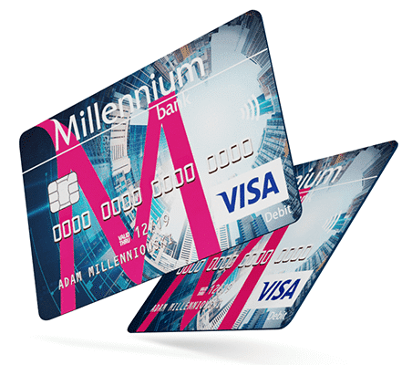 Do Konta 360, jest dołączona karta płatnicza VISA: